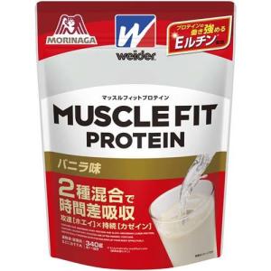 ウイダー マッスルフィットプロテイン バニラ味 ( 340g )/ ウイダー(Weider)｜soukai