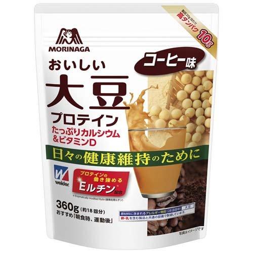 森永製菓 おいしい大豆プロテイン コーヒー味 ( 360g )/ ウイダー(Weider)