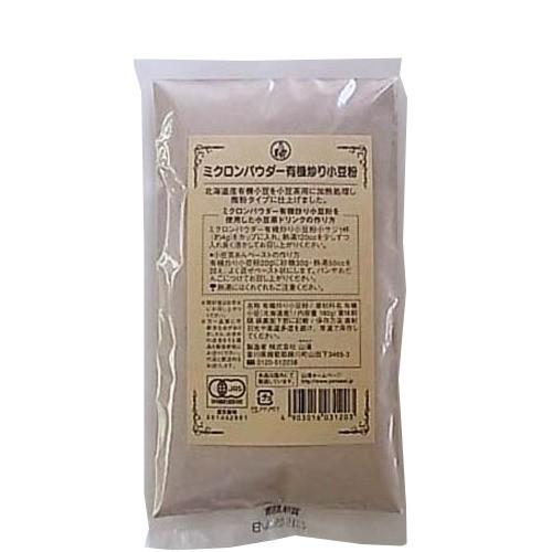 ミクロンパウダー有機炒り小豆粉 ( 180g )/ 山清(ヤマセイ)