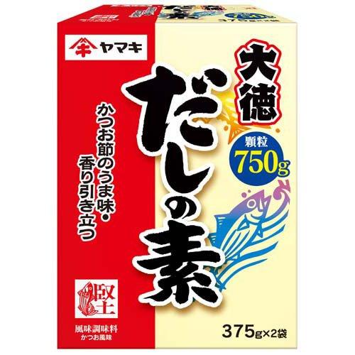 ヤマキ だしの素 顆粒 かつお風味 ( 750g ) ( お徳用 大容量タイプ かつお 鰹 味噌汁 ...