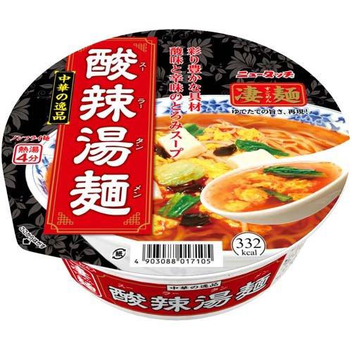 凄麺 中華の逸品 酸辣湯麺 ( 12個入 )/ ニュータッチ