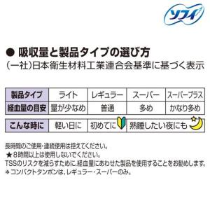 ソフィコンパクトタンポンレギュラー ( 8個入...の詳細画像5