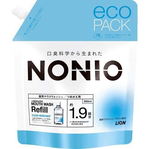 ノニオ マウスウォッシュ クリアハーブミント つめかえ用 ( 950ml )/ ノニオ(NONIO)