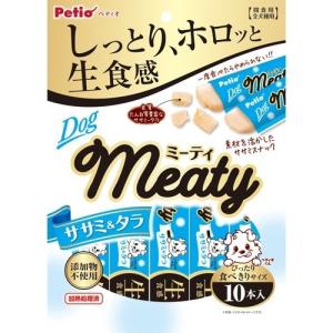 ペティオ Meaty(ミーティ) ササミ＆タラ ( 10本入 )/ ペティオ(Petio)