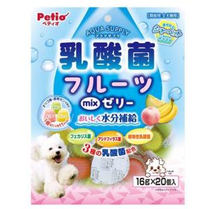 アクアサプリ 乳酸菌 ヤギミルクinゼリー 犬用 ( 16g×20個入