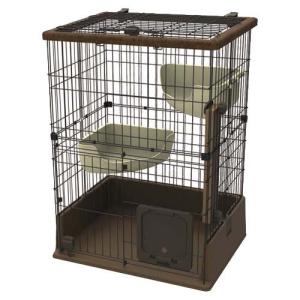 ペティオ トイレのしつけが出来る ドッグルームサークル ブラウン