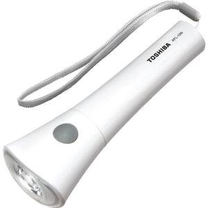 東芝 LED懐中電灯 単3型 ホワイト KFL-32N(W) ( 1個 )/ 東芝(TOSHIBA