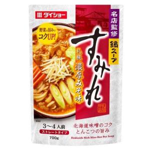 みそすーぷ ダイショー 博多もつ鍋スープ みそ味 ( 750g )/ : 爽快ドラッグ - 通販
