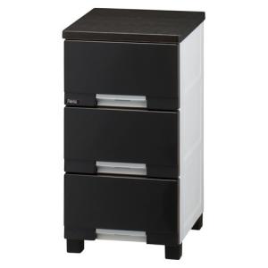 チェスト フィッツプラス プレミアム 3段 シルキーブラウン 奥41幅35高66cm FP3503 ( 1台 )/ フィッツ(収納用品)