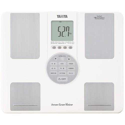 タニタ 体組成計 ヘルスメーター インナースキャン ボイス ホワイト BC-202-WH ( 1台 ...