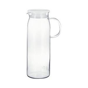 イワキ(iwaki) ジャグ・1000 ホワイト KT294-W ( 1個入 )/ 耐熱ガラス