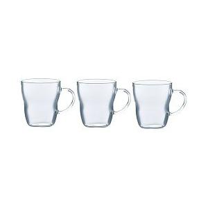 耐熱グラス マグカップ 食洗機対応 TH-401-JAN ( 330ml×3個入 ) : 爽快