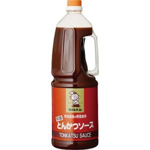 特別栽培の野菜使用和風とんかつソース ( 1.8L )/ タカハシソース ( こだわり 美味しい 完熟りんご 厳選素材 添加物不使用 )｜soukai