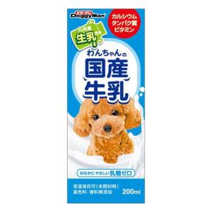 ドギーマン わんちゃんの国産低脂肪牛乳 ( 1L )/ ドギーマン ドギーマン わんちゃんの国産低脂肪牛乳 ( 1L )/ ドギーマン