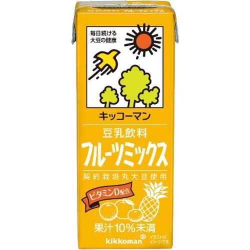 キッコーマン 豆乳飲料 フルーツミックス ( 200ml*18本入 )/ キッコーマン