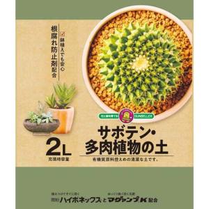 SUNBELLEX マグァンプ入りサボテン多肉植物の土 ( 2L )/ SUNBELLEX｜soukai