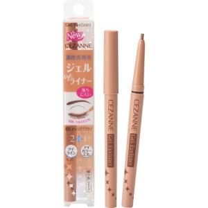 Ailune ジェルアイライナー 3本セット　新品、未開封 セザンヌ ジェルアイライナー00 ブラウンブラック ( 0.1g )/ セザンヌ