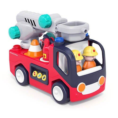 Hola Toys 音がいっぱい！自分で走るしょうぼうしゃ ( 1セット )/ ダッドウェイ