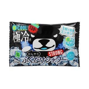 ひんやりふくだけシャワー ストロングミント ( 10枚入