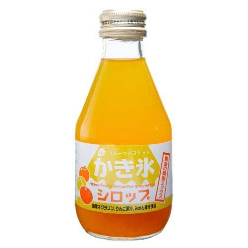 かき氷シロップ(黄金の果実ミックス) ( 180ml )/ フルーツバスケット