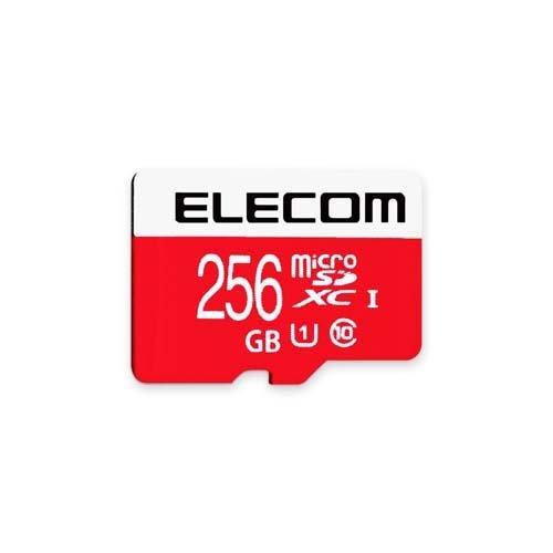エレコム マイクロSDカード 256GB ニンテンドースイッチ対応 SD変換アダプタ付 防水 ( 1...