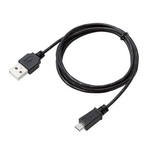 エレコム 極細Micro-USB(A-MicroB)ケーブル MPA-AMBXLP10BK ( 1コ...