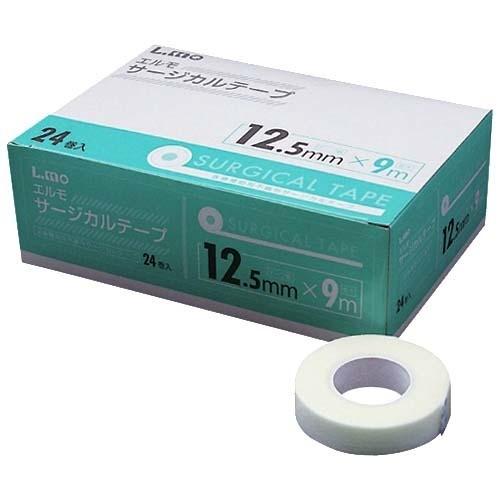 エルモ サージカルテープ 医療用 12.5mmX9m ( 24巻 )/ エルモ