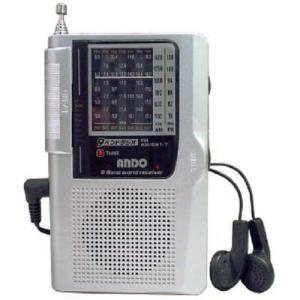 D219 小型 ポータブルラジオ 短波ラジオ FM AM SW ワイドFM対応 防災