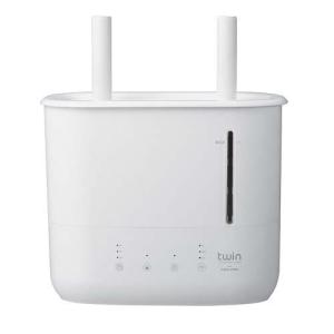 アピックス 上部給水 超音波式ツイン加湿器 ホワイト AHD-200-WH / アピックス