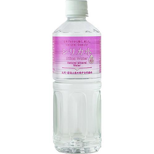 友桝飲料 シリカ水 ( 555ml*24本入 )