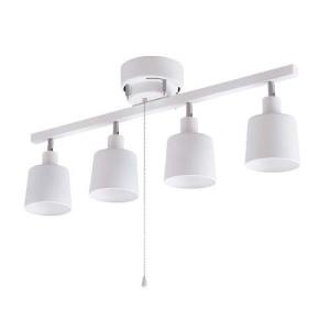 4灯シーリングライト 本体のみ ストレート ホワイト CE4LA-20S-W ( 1台 )