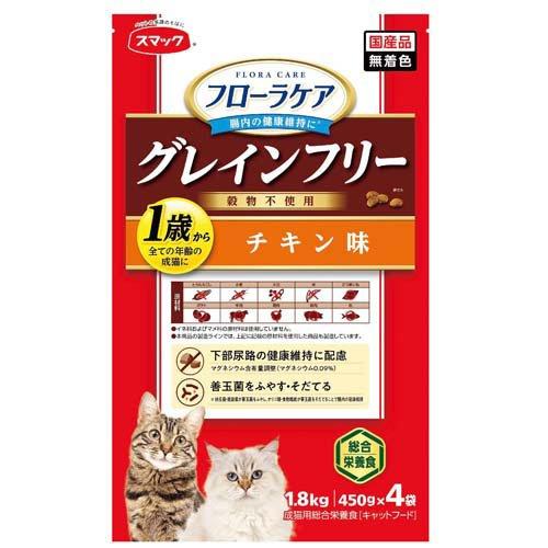 フローラケア CAT チキン味 ( 1.8kg(450g×4袋) )/ フローラケア