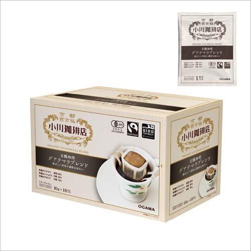 小川珈琲店 有機珈琲 グアテマラブレンド ドリップコーヒー ( 10g×18杯分 )/ 小川珈琲店 ...