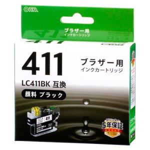 ブラザー互換インク LC411BK 顔料ブラック ( 1個 )/ OHM｜soukai