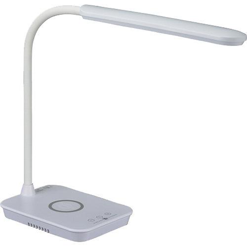 LEDデスクライト ワイヤレス充電機能付 ホワイト ODS-LDQ338K-W ( 1個 )/ OH...