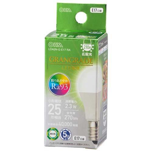 LED電球小形E17 25形相当 昼白色 ( 1個 )/ OHM