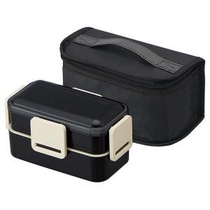 NICE DAY イージーケア ランチボックス 2段 ホワイト 680ml B-1488WH