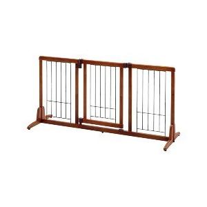 (訳あり)リッチェル木製スタンドドア付ゲート 120 ( 1台 )