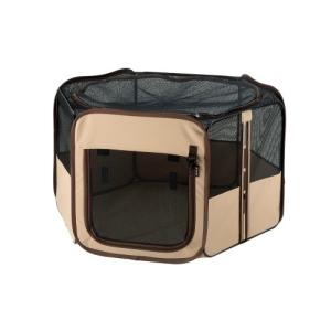 リッチェル　木製おくだけドア付きペットケージHレギュラーブラウン 58990.jpg