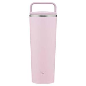 象印 - グレー＆ピンク 象印 ステンレス キャリータンブラー SX-JA40-HM 象印 ステンレスキャリータンブラー 400ml シアーグレー SX-JS40