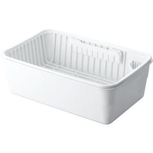 アスベル 縦横兼用Wコート水切りスリム 「Nポゼ」 ホワイト 5531