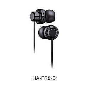 JVC スマートフォン対応 ステレオカナルヘッドホン HA-FR8-B ( 1 JVC スマートフォン対応 ステレオカナルヘッドホン HA-FR8-B ( 1