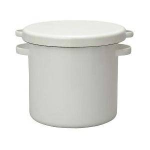 野田琺瑯（noda horo） ラウンドストッカー24cm ホーロー容器 WRS-24