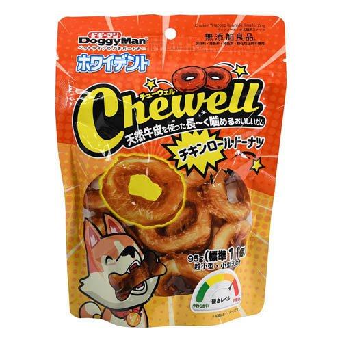 ドギーマン ホワイデント Chewell チキンロールドーナツ ( 95g )/ ドギーマン(Dog...