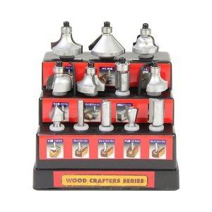ウッドクラフター 超硬ルータービット 6mm軸 TRB-12S ( 12本組 ウッドクラフター 超硬ルータービット 6mm軸 TRB-12S ( 12本組