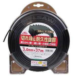 セフティー3 草刈り機用チタニウムナイロンコード四角型 ナイロン