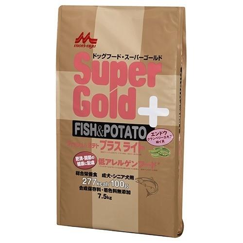 スーパーゴールド フィッシュ＆ポテトプラス ライト 肥満・関節の健康に配慮 ( 7.5kg )/ ス...