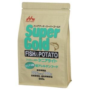 スーパーゴールド フィッシュ＆ポテト 子犬・成犬用 ( 800g