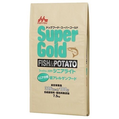 スーパーゴールド フィッシュ＆ポテト シニアライト シニア犬用 ( 7.5kg )/ スーパーゴール...