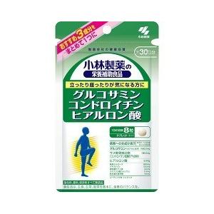 小林製薬の栄養補助食品 グルコサミンコンドロイチン硫酸ヒアルロン酸 ( 270mg*240粒 )/ ...